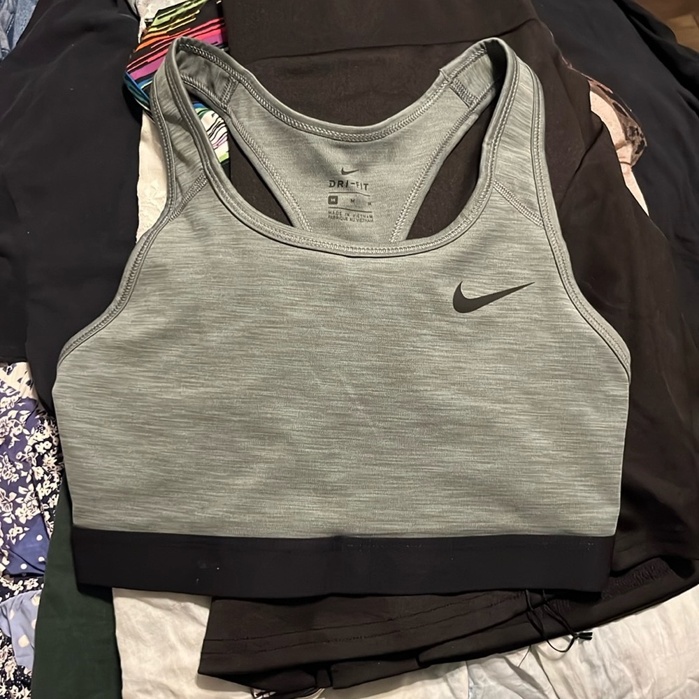 Grey Dri -Fit Nike Sports bra